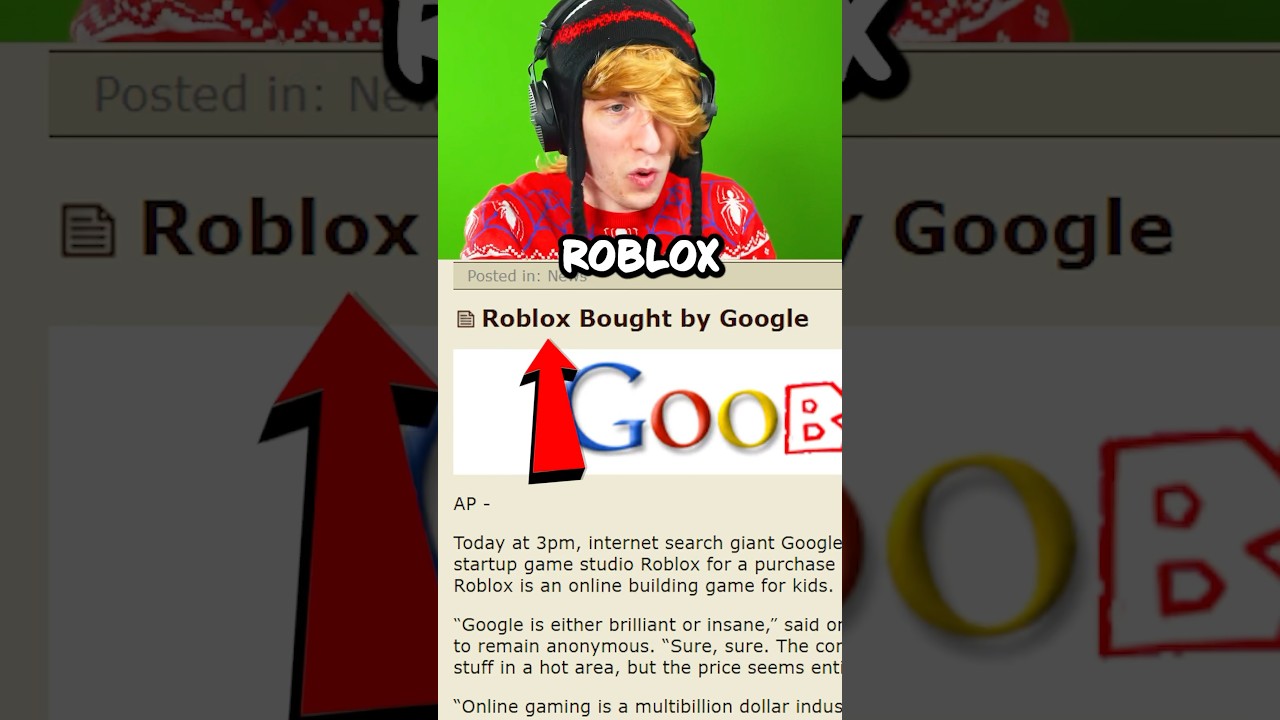 ⁣Roblox Bought By Google