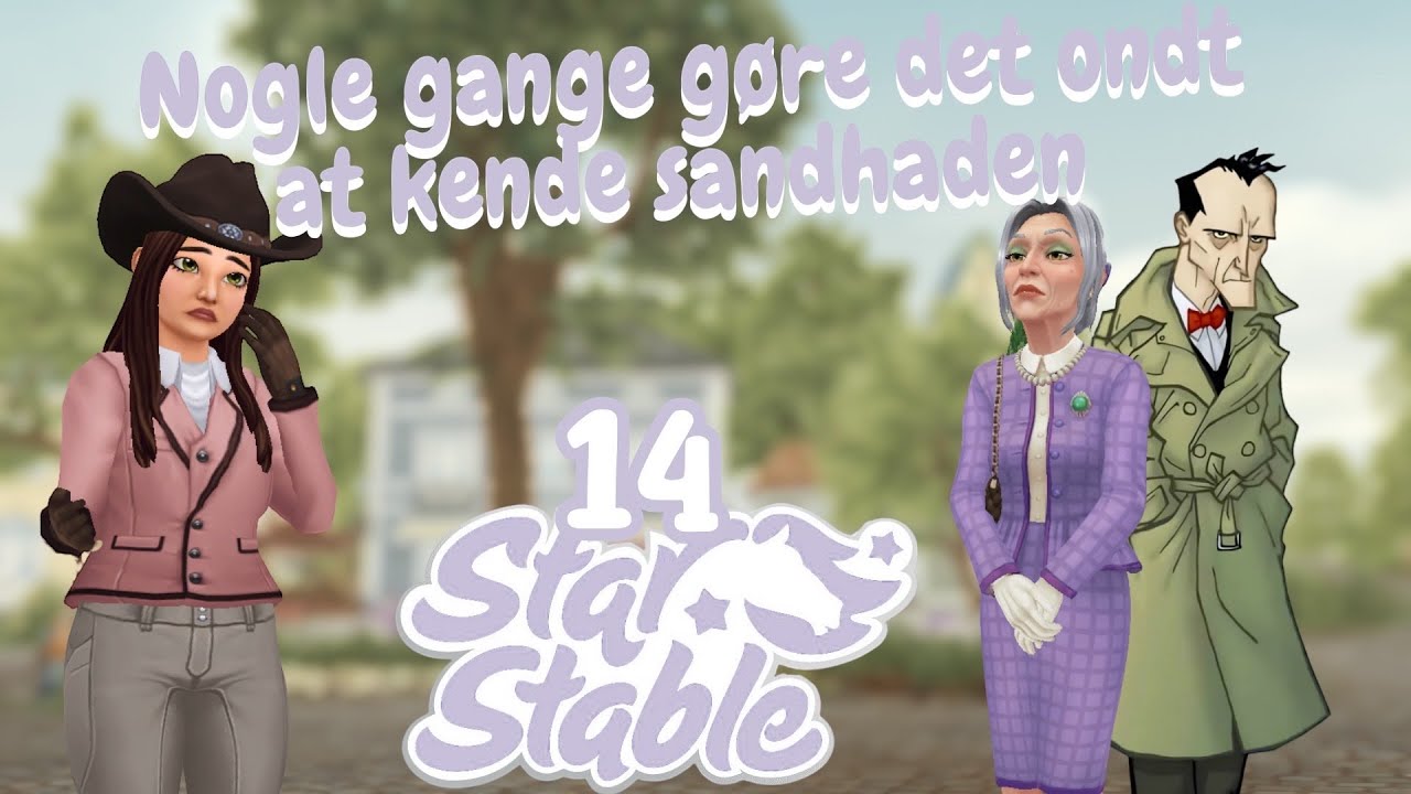 Let's play starstable: Vi får sandheden om baronessen at vide! #14 - Dansk