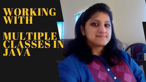 WORKING WITH MULTIPLE CLASSES IN JAVA| HOW TO CALL 1 CLASS IN ANOTHER CLASS IN JAVA| BE | ICSE| JAVA