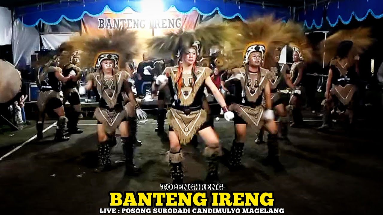 🔴Makin Gahar . Topeng Ireng Banteng Ireng || Live Posong Surodadi Candimulyo Magelang