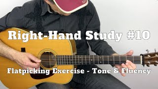 Flatpicking Right-Hand Study #10 – Improve Tone & Flow