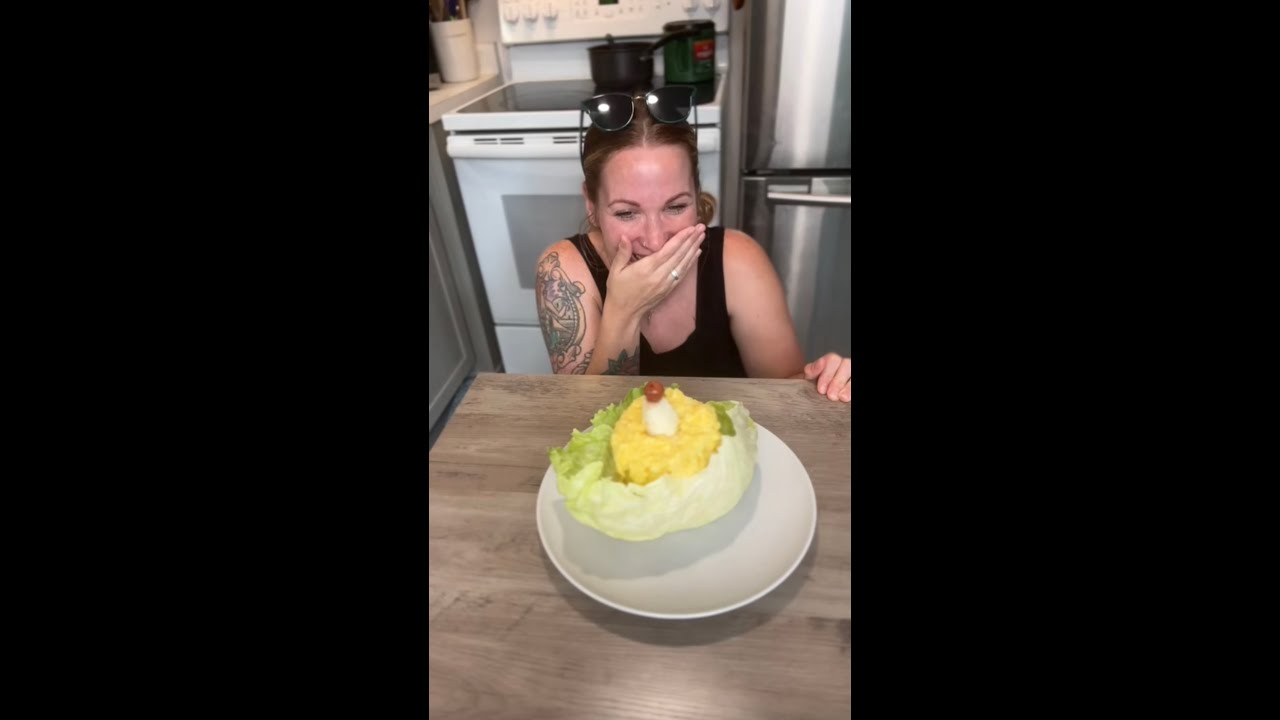 Рецепт № 14 - Салат «Свеча» (Не может быть!? 😂)