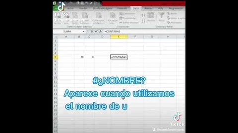 Exceltips: errores comunes en Excel !!