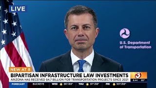 U.S. Sec. of Transportation speaks about Arizona infrastructure projects