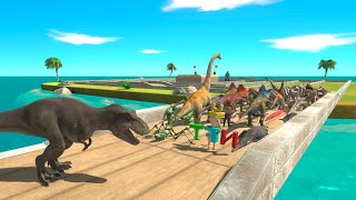 All Units Escape from Rexy - Animal Revolt Battle Simulator