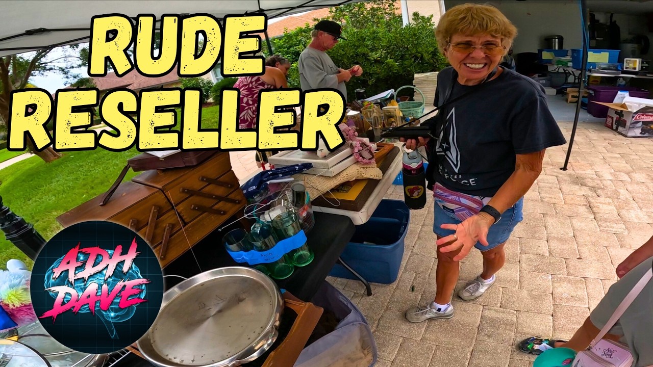 I have never seen this at a yard sale...