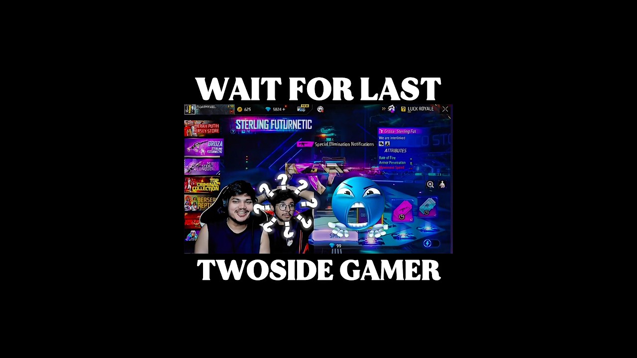 WAIT FOR LAST 🤯😱 GARENA FREE FIRE @TwoSideGamersYT 🥰create opening🤯 99 diamond💎 spin 😲#trending