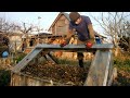 作物の残りや枯れ草を使った踏み込み温床づくり~How to make a hotbed~