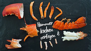 Was kann man vom Hummer nicht essen?