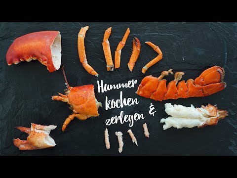 Video: Welche Teile kann man von einem Hummer essen?