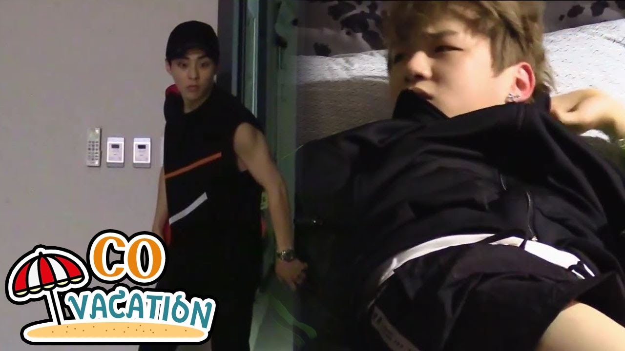 [Co-Vacation: Xiumin & Daniel] Xiumin Sneaks Into The Room Not To Wake Up Daniel 20170904
