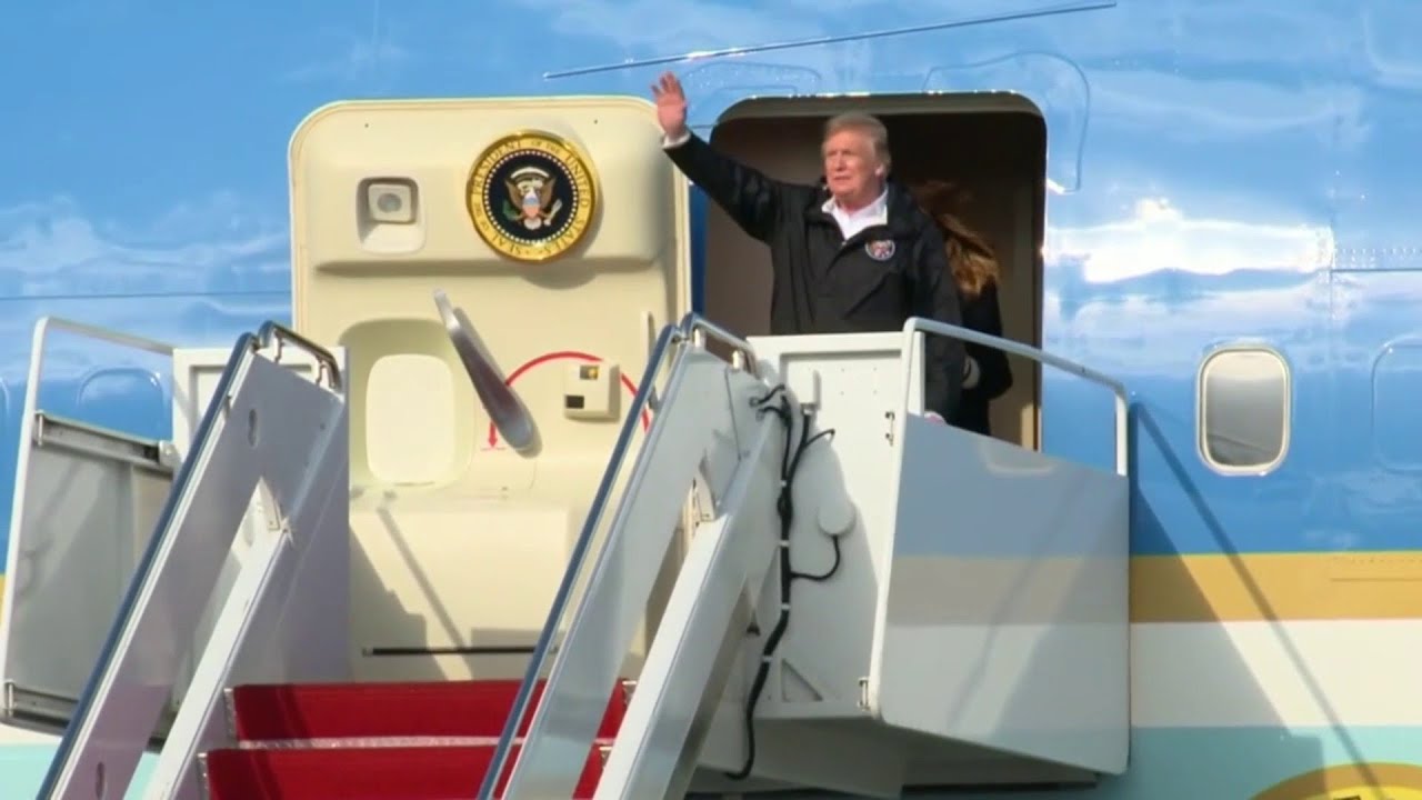 Trump Surveys Devastation Pays Respects To Tornado Victims To Earn Money Meaning