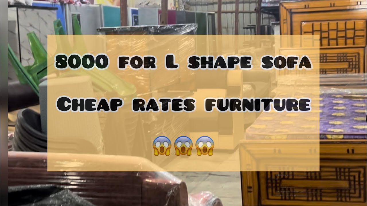 Sofa Beds Cheapest Furniture market in Hyderabad watch till the