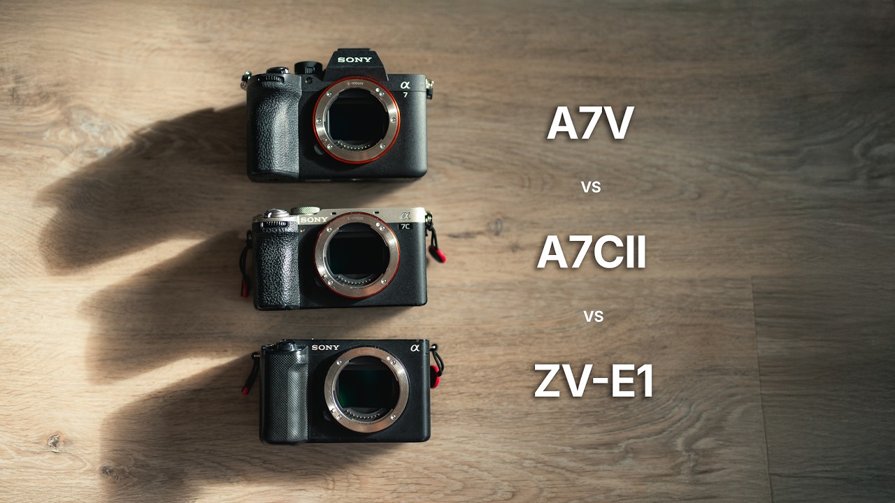 Какую камеру Sony стоит купить в 2026 году | A7V против A7IV против A7CII против ZV-E1