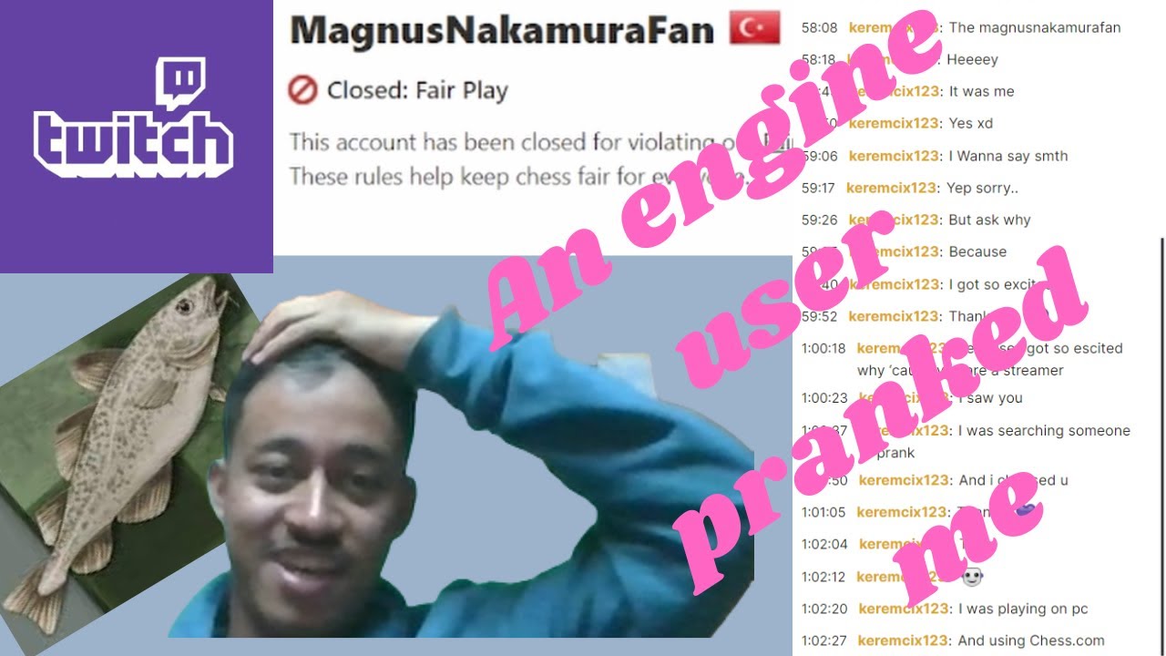 An engine user pranked me on my first stream 