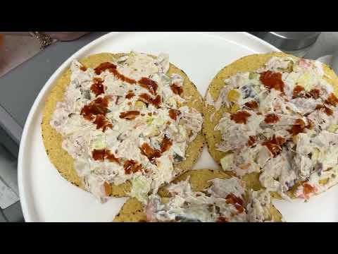 TOSTADAS DE ENSALADA RUSA!!!!🍗🥗