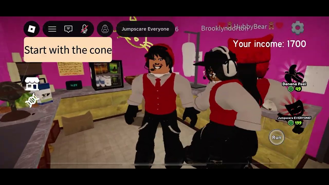 Horror game with my sisters ￼