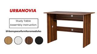 Study Table Assembly & Installation | Step-by-Step Guide
