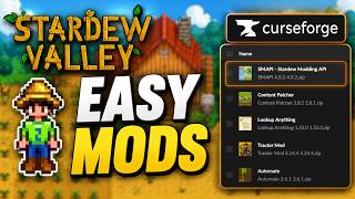 How to Install Stardew Valley Mods with CurseForge | Complete Beginner Guide