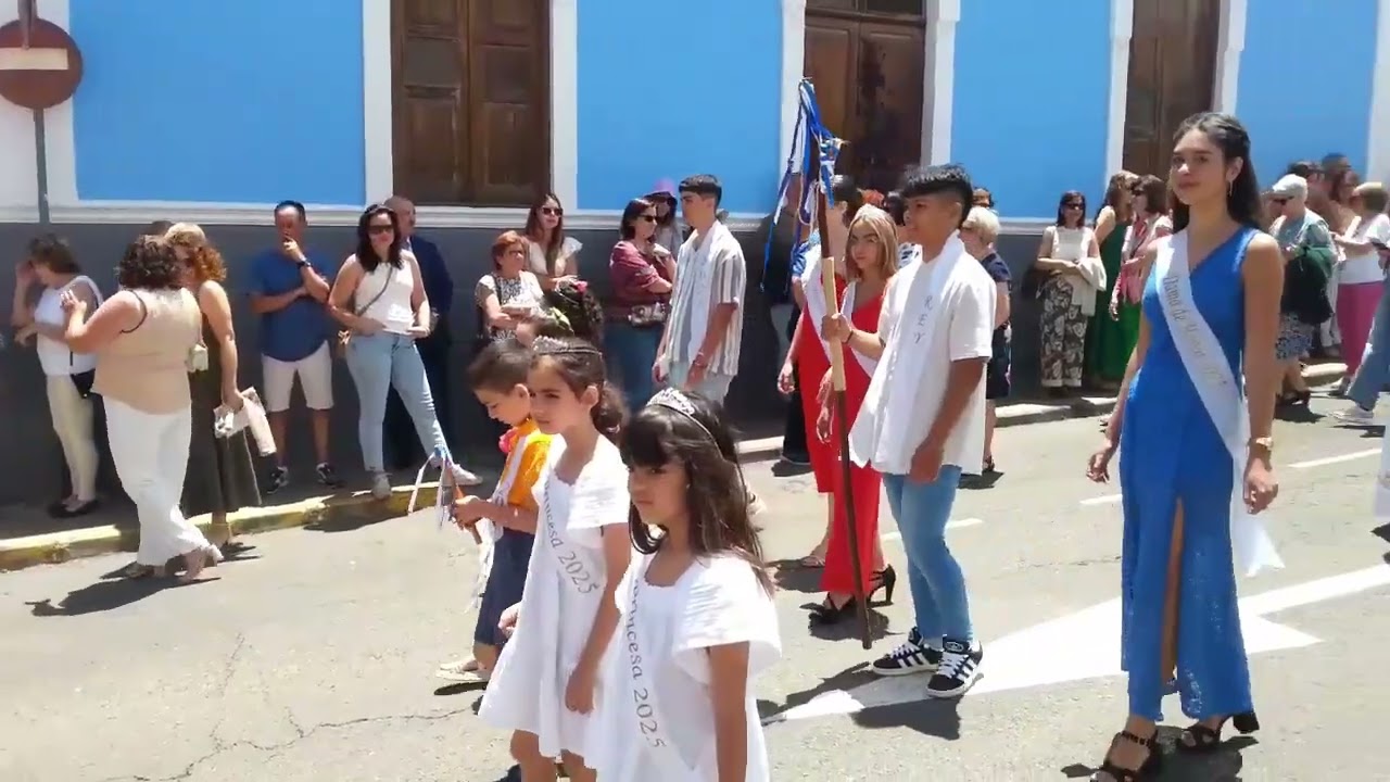 PROCESIÓN DE SANTA GEMA GALGANI EN SAN ISIDRO DE GÁLDAR 2025