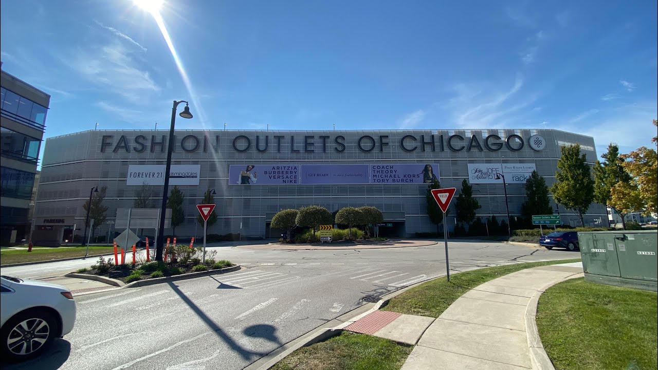 Chicago Fashion Outlets Rosemont.Walking from the CTA to Fashion Outlets of Chicago | Rosemont Adventure ...