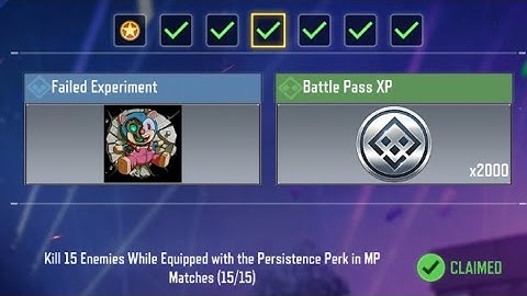 How To Kill 15 Enemies While Equipped With The Persistence Perk in MP Matches?