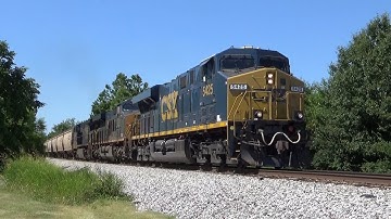 Fresh CSX YN3C ES40DC 5425 w/ ex LMS Dash 8 Leads G303-16 on 6/23/22