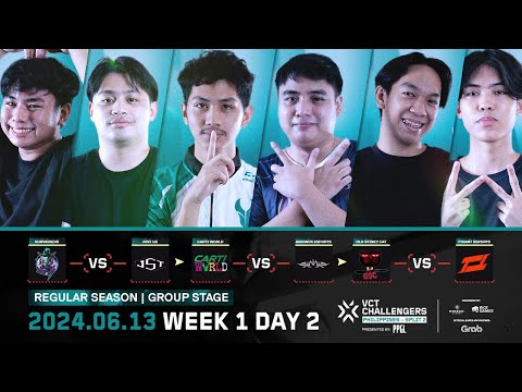 [EN] 2024 VALORANT Challengers PH - Split 2 - Week 1 Day 2