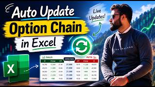 Stop Updating Option Chain Manually In Excel – Do This Instead | Learn Auto Update in Excel