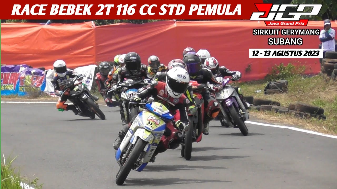 RACE Bebek 2T 116 cc STD Open ️Java Grand Prix Seri 2 Subang 2023 YouTube
