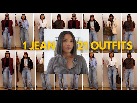 How To Style Baggy Jeans | 21 Minimal Casual Chic Outfit Ideas