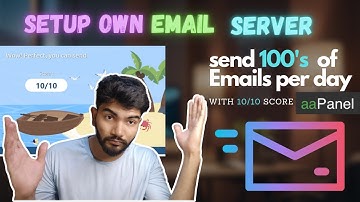 Setup own Email server using aa panel  | send 100