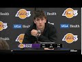 Austin Reaves Postgame Interview | Los Angeles Lakers lose to Philadelphia 76ers 133-122