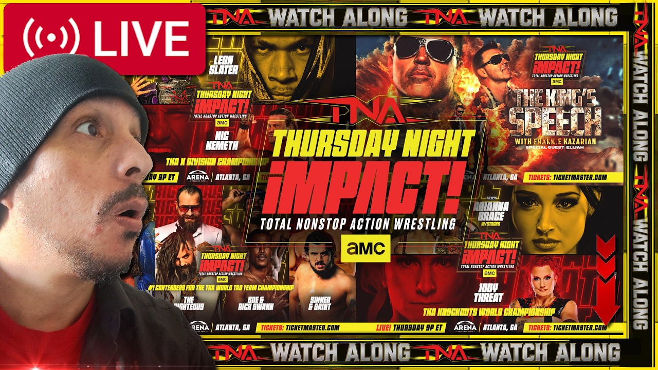 TNA iMPACT! Live Stream March 5 2026 🔴 2 LIVE CHAMPIONSHIP MATCHES! TNA iMPACT Watch Along 3/5/2026