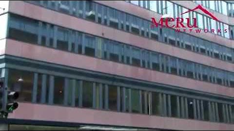 Meru WLAN at Swedish Royal Wedding