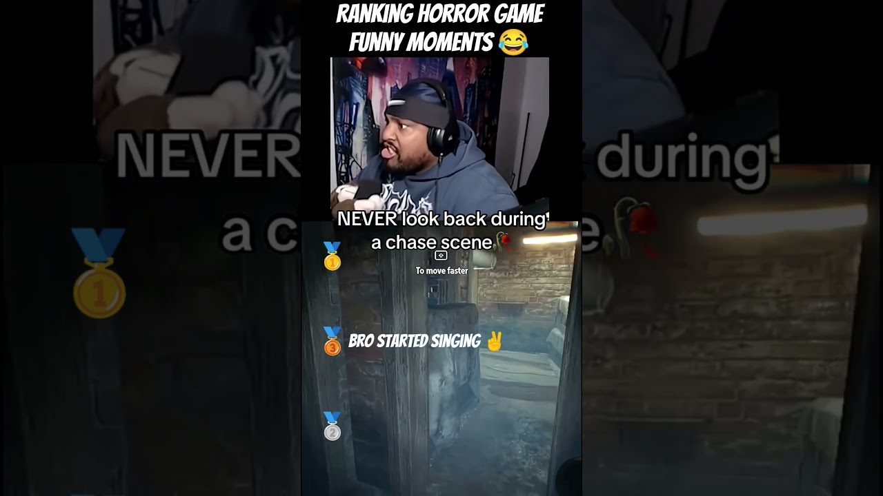 RANKING THE TOP 3 FUNNY HORROR GAME MOMENTS 😂