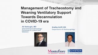 Weaning from Mechanical Ventilation and Management of Tracheostomy in COVID19 era