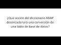SAP ABAP C_TAW12_750 - Conversión tabla base de datos - SAP NetWeaver 7.50