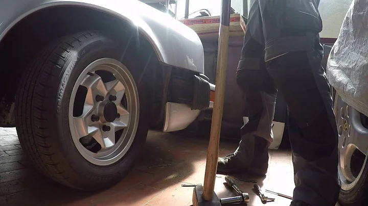 Porsche 911 bumper removal