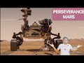 Perseverance Rover's Descent and Touchdown on Mars| NASA's Perseverance Rover Hears Ingenuity Sound.