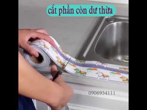 Video: Cách Dán Băng Dính Viền