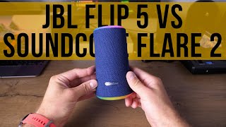 картинка: ЭТА КОЛОНКА ЛУЧШЕ JBL FLIP 5! Обзор и сравнение Anker Soundcore Flare 2 vs JBL FLIP 5