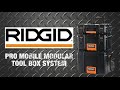 RIDGID Pro Mobile Tool Box System - The Home Depot