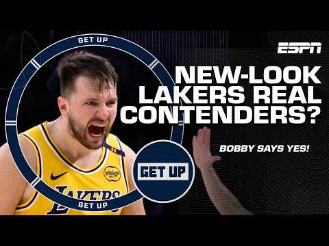 Bobby Marks COMMENDS the new-look Lakers 🗣️ 'LUKA & LEBRON REALLY WORK TOGETHER!' | Get Up