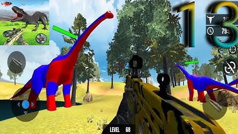 wild dino hunting zoo hunter game android gameplay part -13