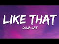 Doja Cat Like That Lyrics Ft Gucci Mane 