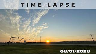 08/01/2026 Sunset Time Lapse