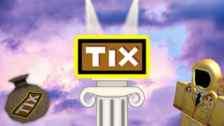 The History Of Roblox Tix