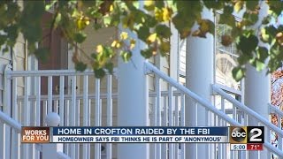 Home in Crofton raided by the FBI