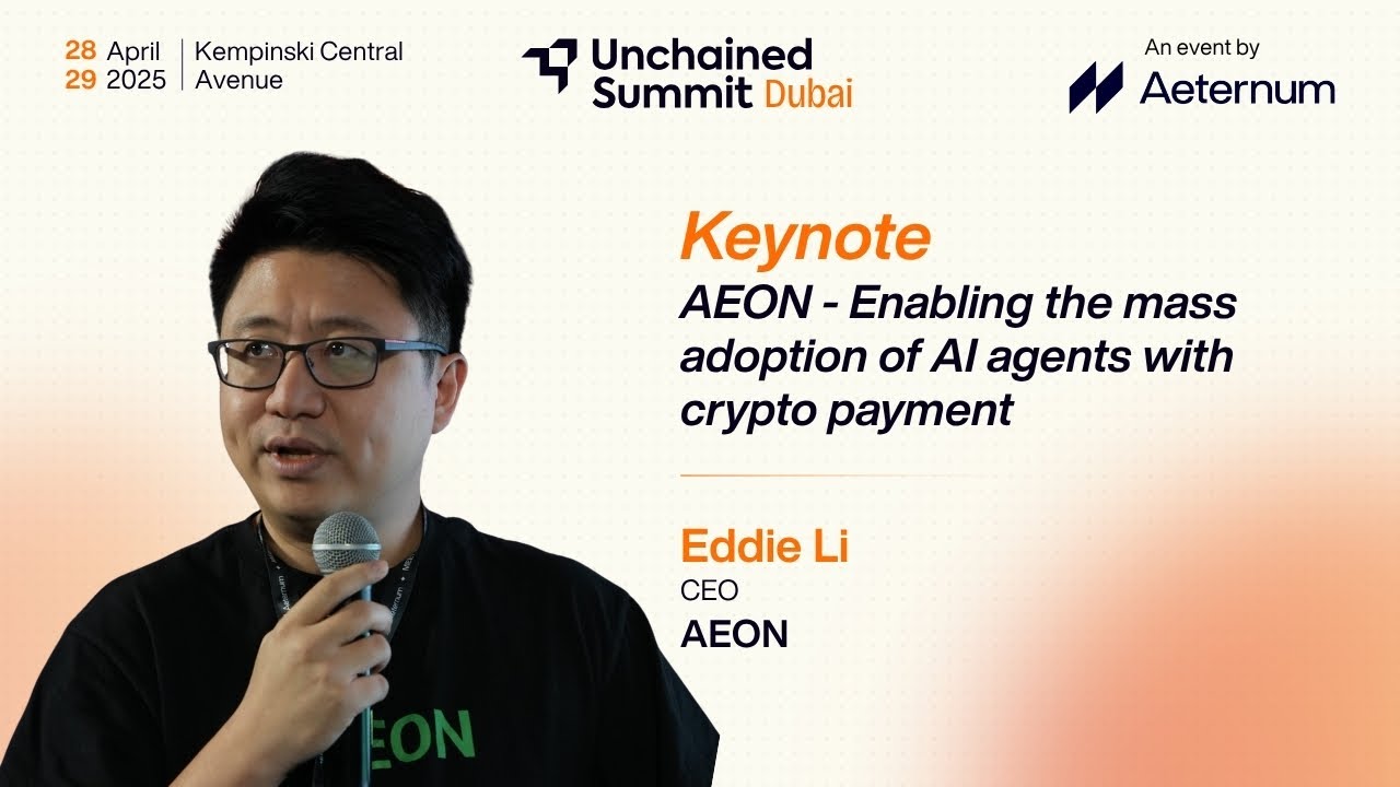 Scaling AI Agents with Crypto Payments | Eddie Li at Unchained Summit Dubai